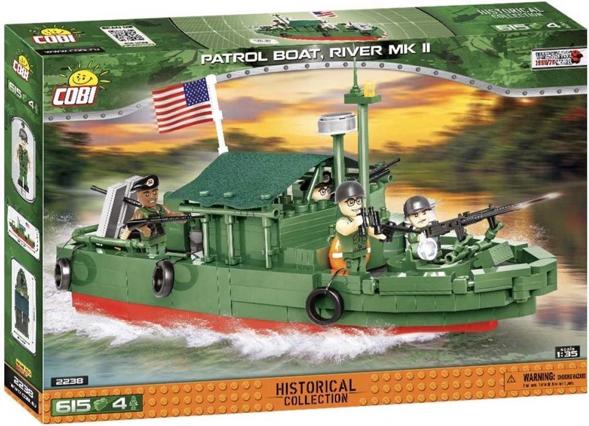 COBI | Historical Collection - Vietnam War | PBR 31 MK.II | 2238